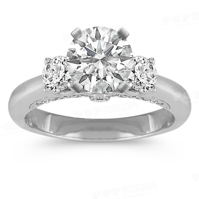 Womens Simple Atmospheric Claw Set 925 Silberring China Ruifanbao Schmuckfabrik