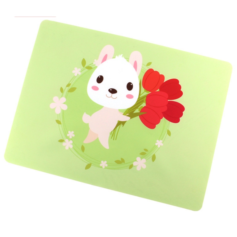 Farbe bedruckte Zeichentrickmatte