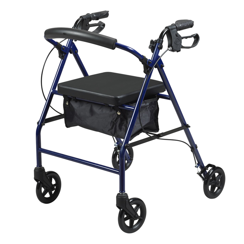 Stahlvierrad Rollator
