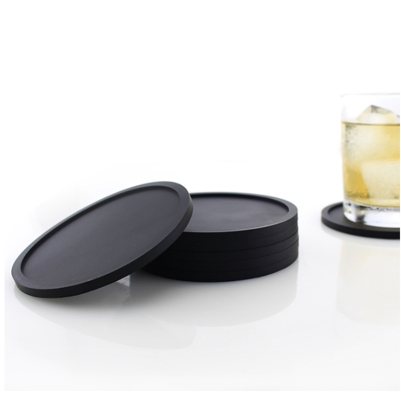 10 runde verdickte Untersetzer