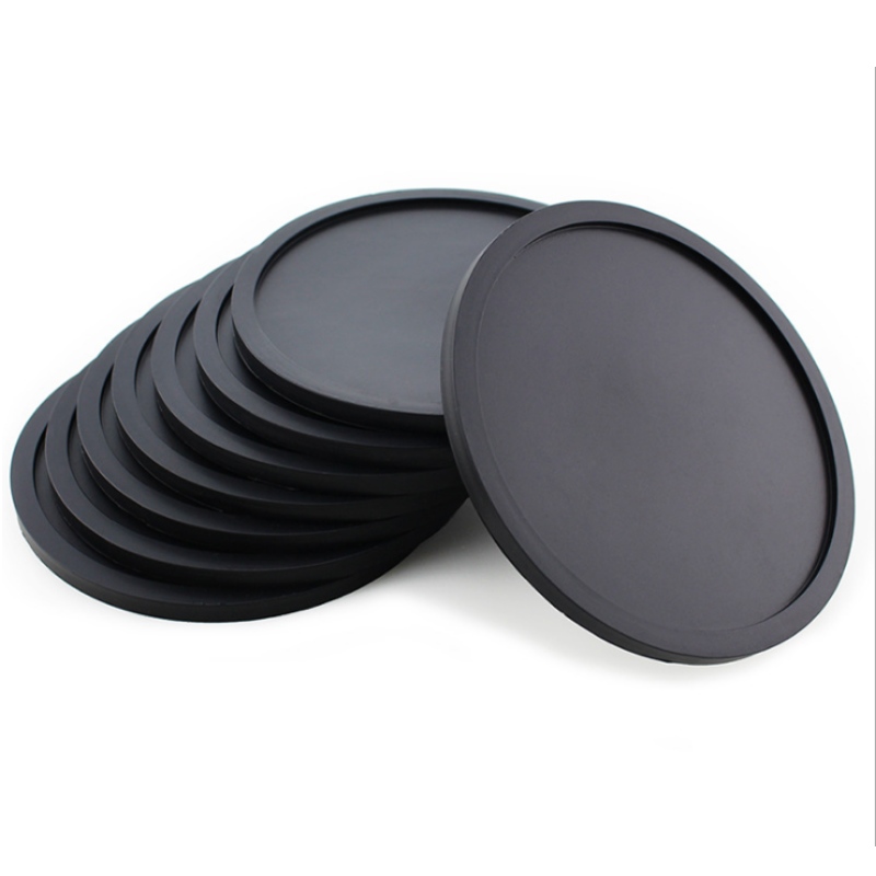 10 runde verdickte Untersetzer