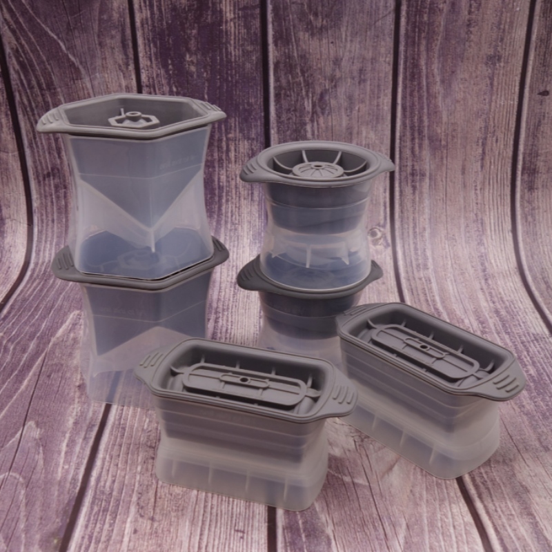 Kunststoff Eishockey Silikonform Kunststoff schnell gefrorenes Eishockey Runde schnell gefrorene Kieselgel Eishockeyform