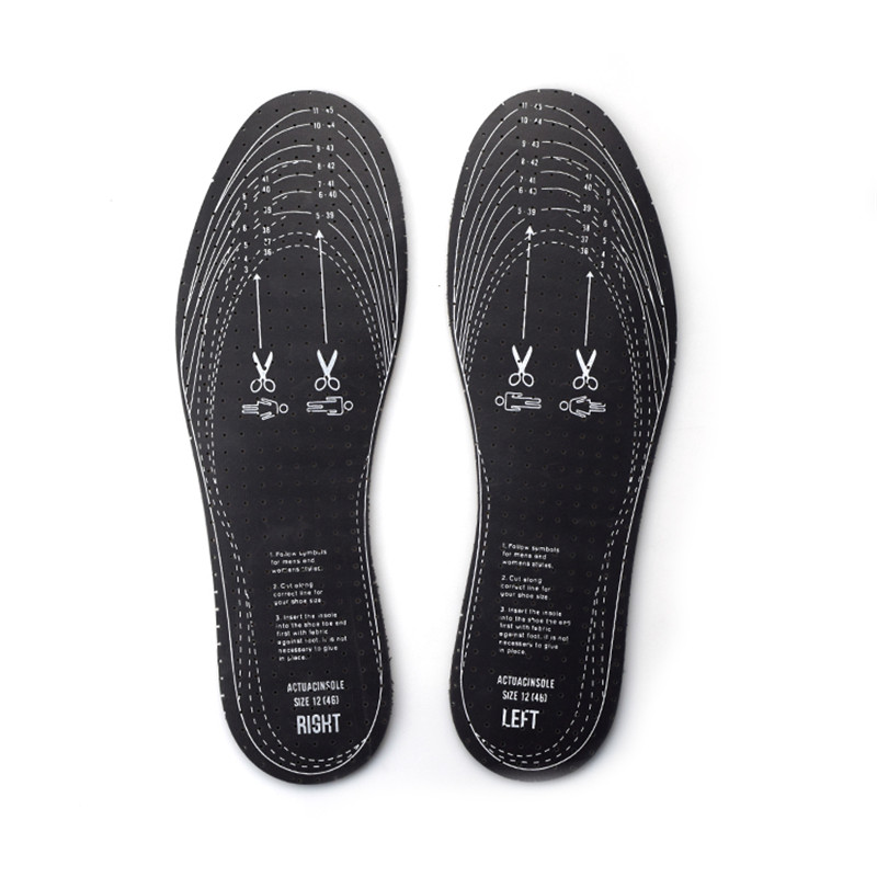 Hersteller Komfort Plantar Füße Latex Schaum Einlegesohlen für Schuh Turnschuhe