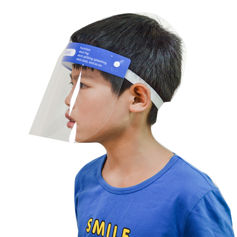 Anti Fog Clear Kids Kunststoffschutz Facial Faceshield Safety Face Shield