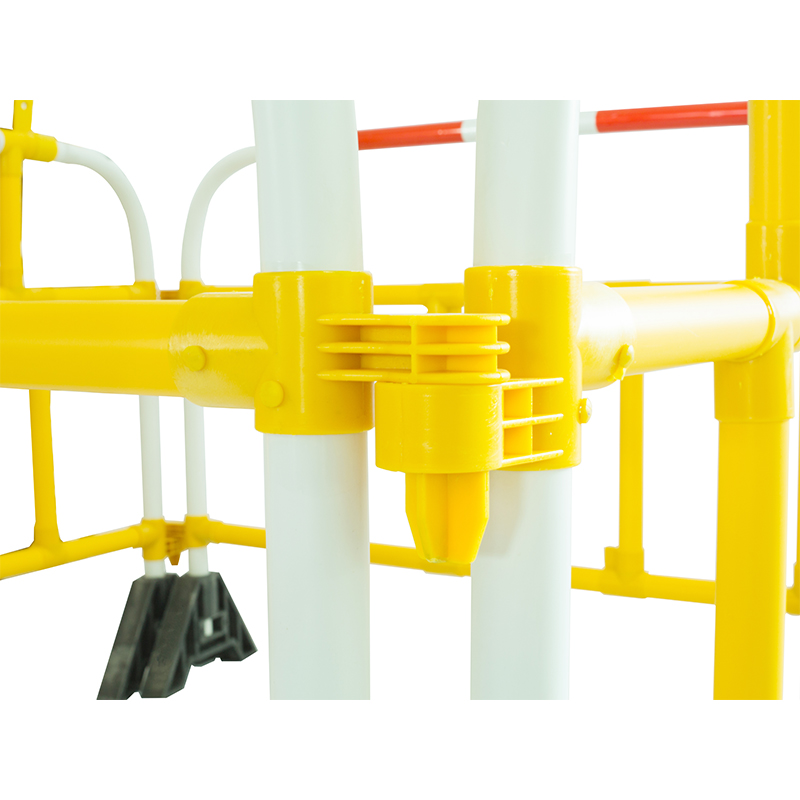 Eigener Hersteller Straßenfußgängerschranken leicht Crowd Blocker Tragbare Barrieren für die Fahrzeugsicherheit