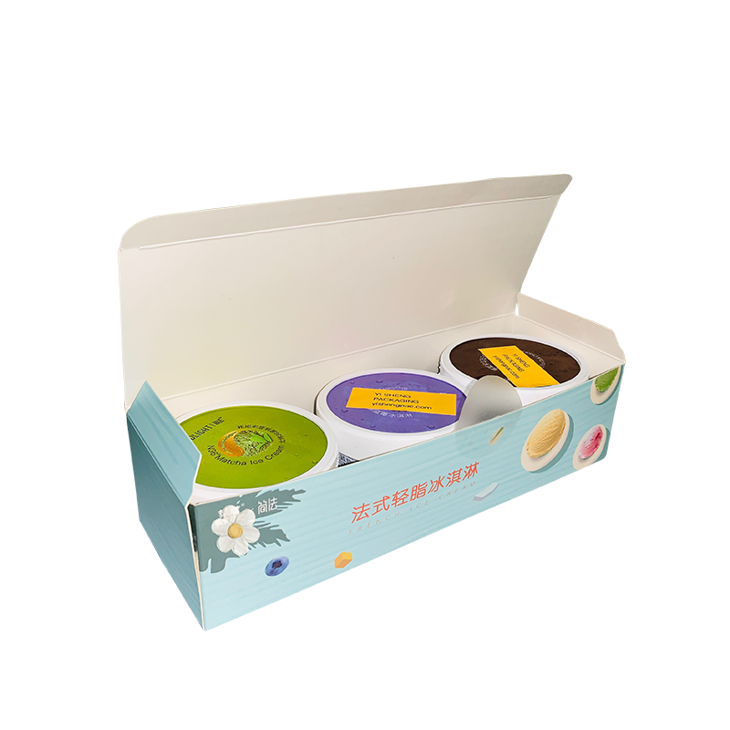 Verpackungsbox für Lebensmittel Macarons Gebäck