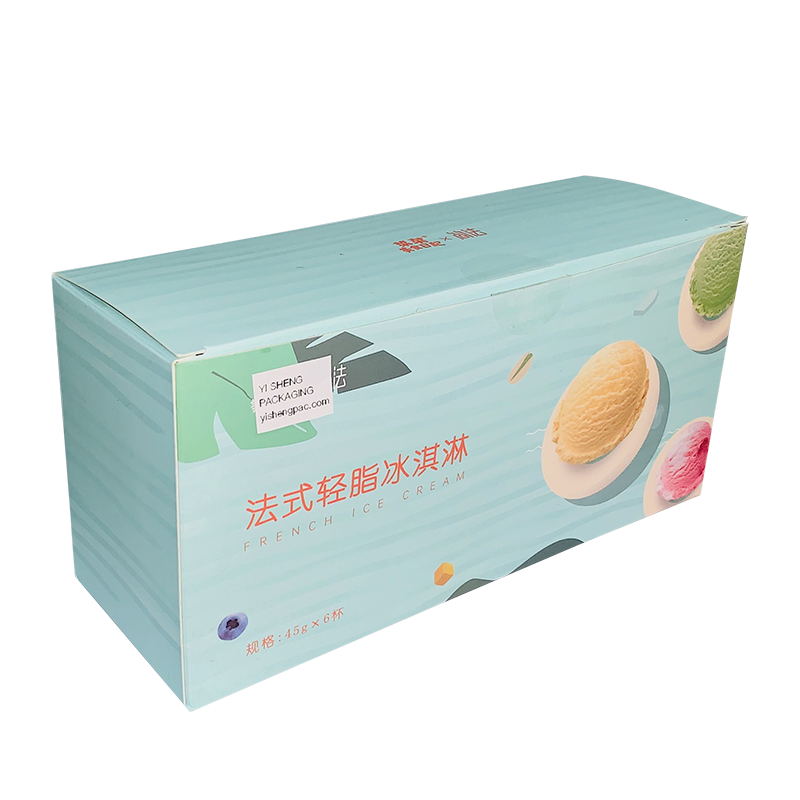 Papierbox zum Backen Lebensmittelverpackung Box
