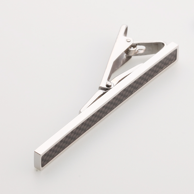Edelstahl Carbon Krawattenklammern für Herren aus China Schmuck Accessoire