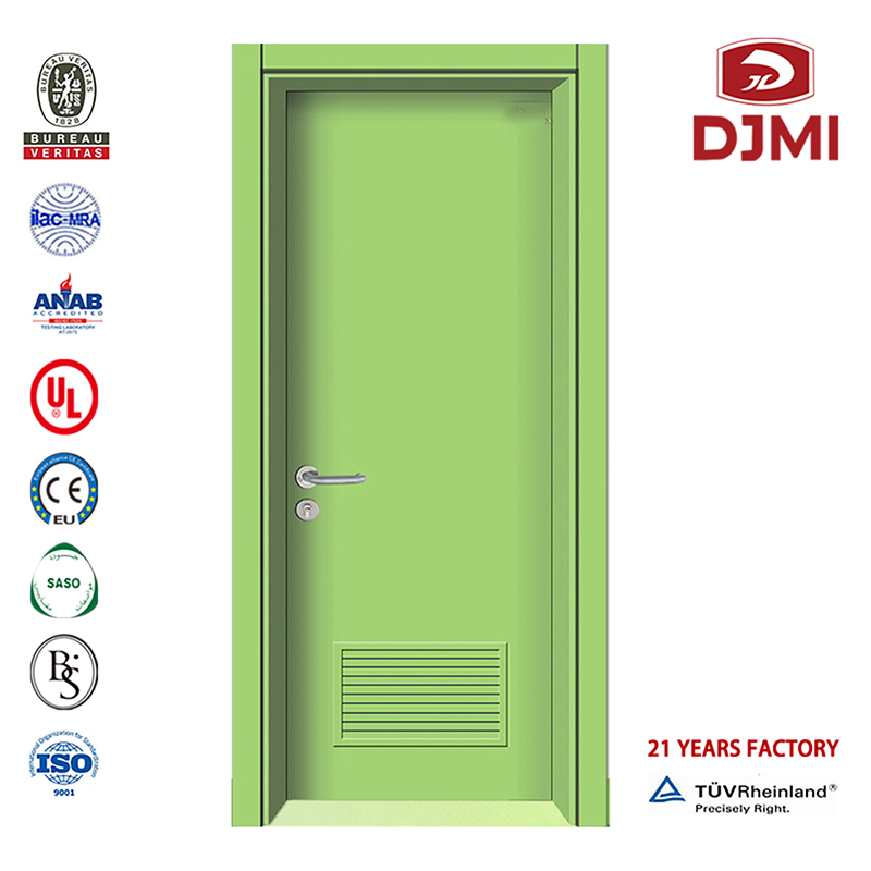 Günstige Melamin Furnier doppelt offene OP-Türen Krankenhaus Holztür kundenspezifisch 6 Panel Operationssaal Hersteller wasserdichte Holztür Neue Einstellungen Einfaches Design Holz Krankenhaus Hersteller Interieur Hpl Tür