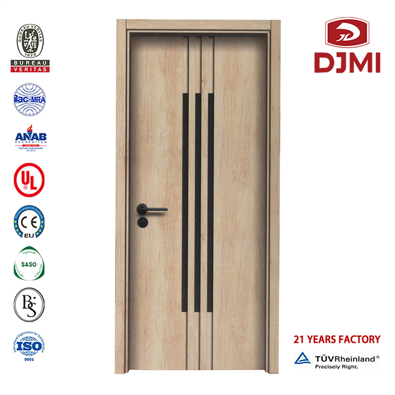 Günstige Made in China Mdf Tür mit Glastüre Customized High Quality Classroom Interior Wood Door Fashion Popular Settings Leaf Mdf Melamine Door