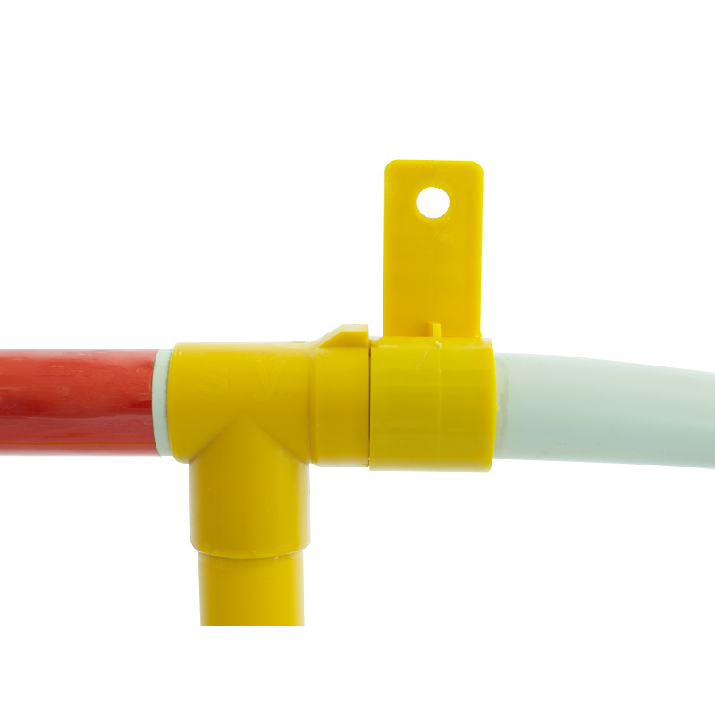 Kunststoff Crowd Control Barriere Kosten PVC-Rohr Barrikade Hersteller 1,5 m Verkehrskontrollbarrieren im Lager aus China