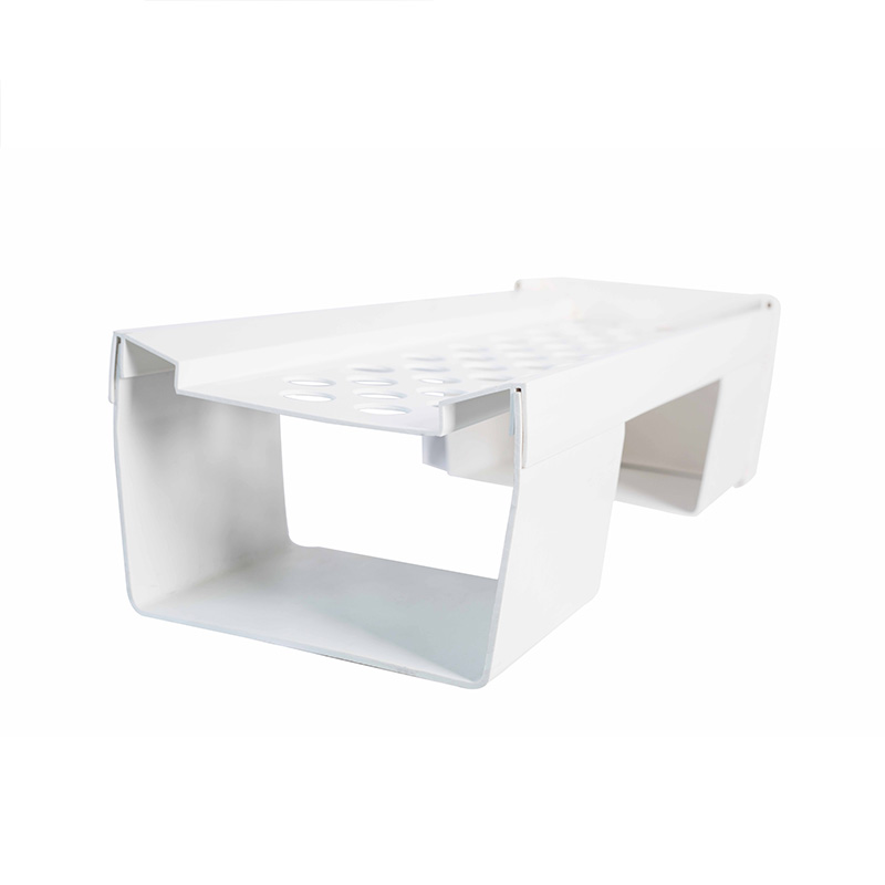 Custom PVC Kunststoff Profil Extrusionsquadratische Rohr für Wasserfälle Vorhang durch PVC-Kunststoff Wasservorhang Rand Groove