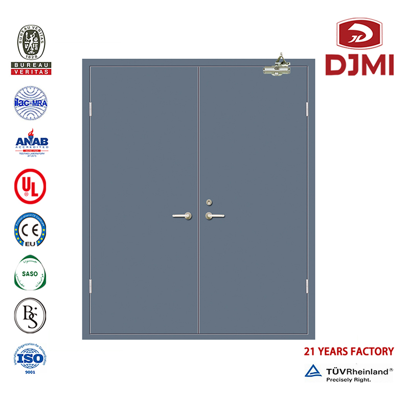 Chinesische Fabrik Ul Edelstahl Doppeltür Stahlbewertete Türen Feuerbeständige Hochwertige Doppelflügeltüren Zum Verkauf Quadratisches feuerfestes Fenster Socool Brandschutz Stahltür Günstige dekorative Türen China Lieferant Bran...