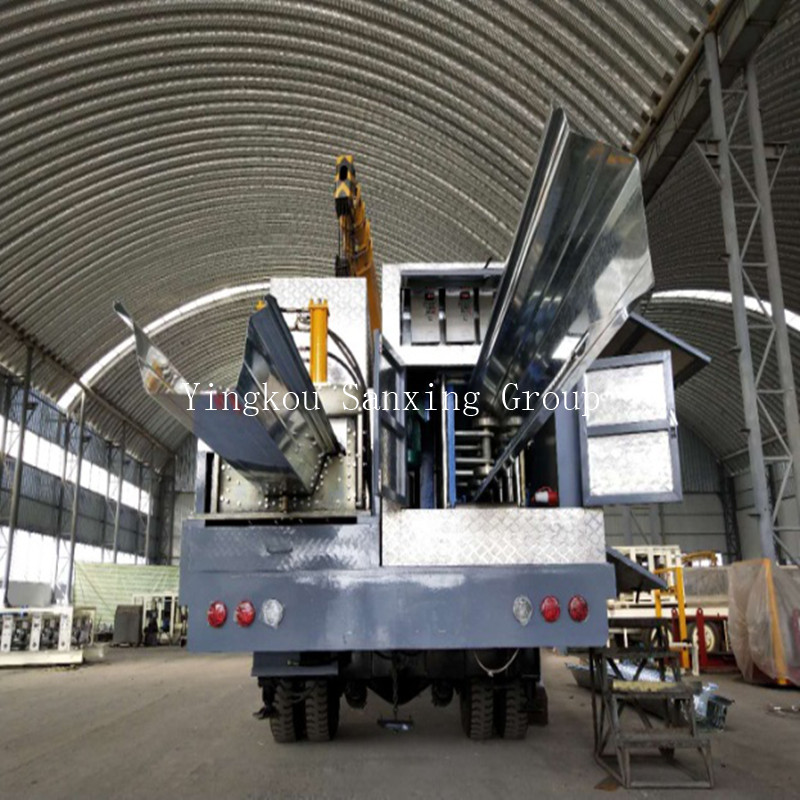 ACM No-Ginder Arch Roof Forming Machine SX-ACM-1000-680