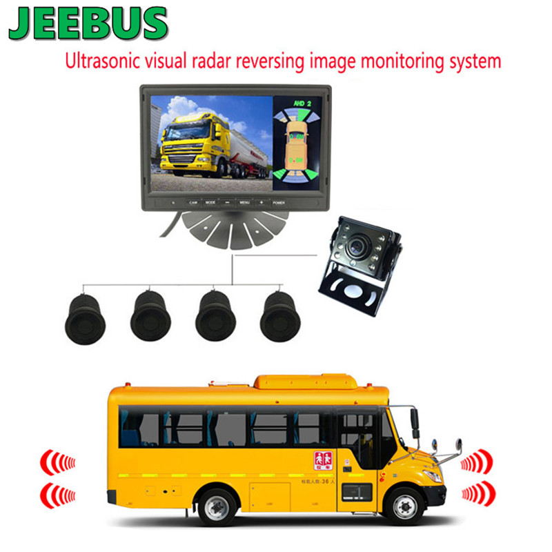 Ultraschall Digitales visuelles Radar-Parksensor-Überwachungssystem für LKW-Busse