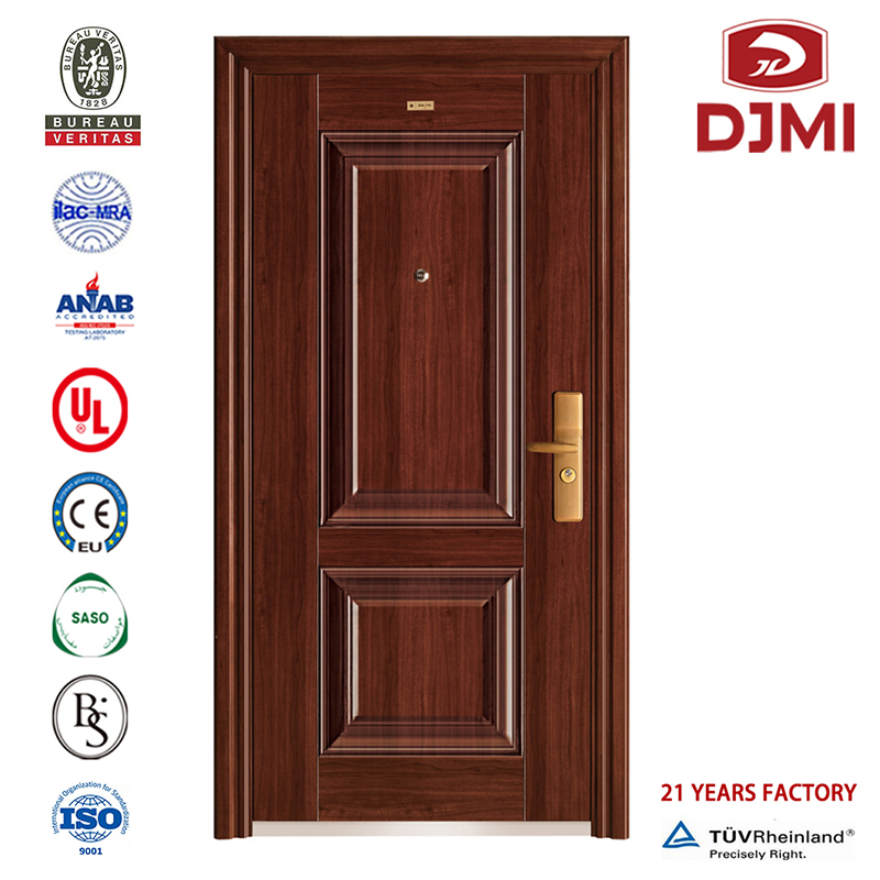 Professionelle Luxus-Apartmentgebäude-Eingangstüren Stahltür Neues Design Preis Philippinen Herstellung von Maschinen Stahl-Sicherheitstür Brandneue Schmiedeeisen-Eingangstür Haupttür Design Chinesische Sicherheitstüren