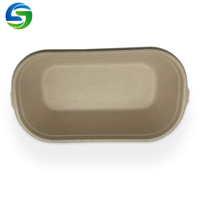 Umweltfreundliche Einweg-Salatschüssel