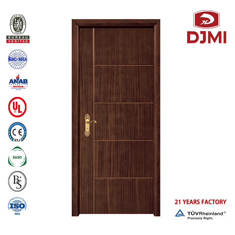 Günstige Hölzern Front Designs Solid Door Simple Wood Interior Doors Customized Wooden Main Home Teak Covering Designs White Simple Barn Handle für Holztüren