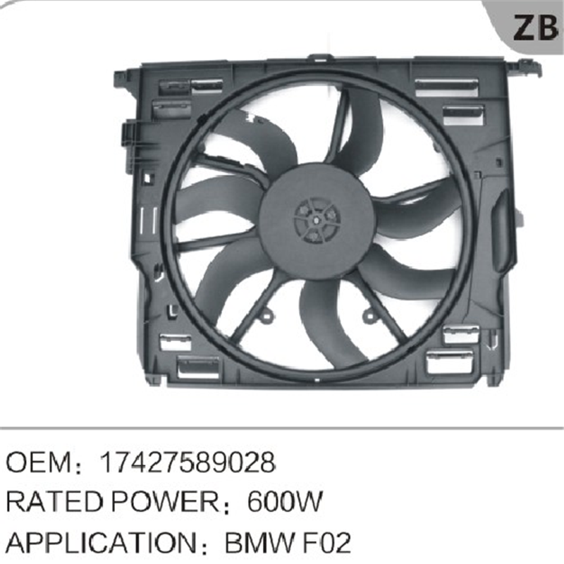 Elektrischer Lüfter 17427589028 für BMW F02