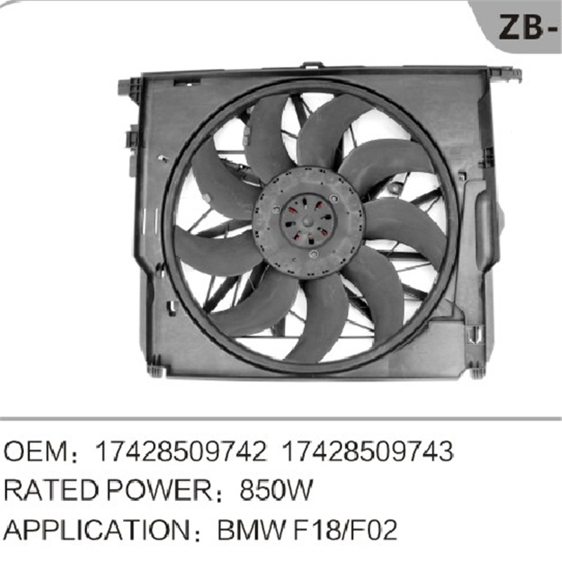 Motor Kühlerlüfter OEM 17428509742 für BMW F02 F18