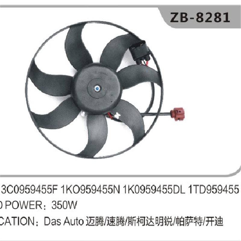 3C0959455F Kühlerlüfter für VW Golf