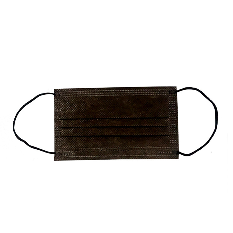 3-Schicht-Gesichtsmaske, Einweg-Maske, HD-01Black-3bblack