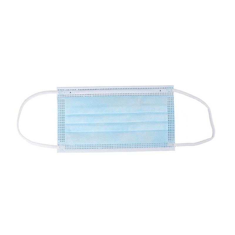 3-polige Gesichtsmaske, Einweg-Maske, HD-01Blue