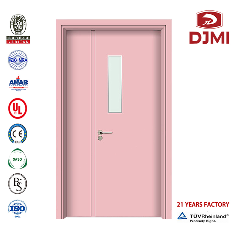 Chinese Factory Custom Front Cost Washroom New Hospital Door High Quality Custom Outior Doors Folding Toilet Hospital Door Cheap Wood with Side Windows Toilet Standard Hospital Door