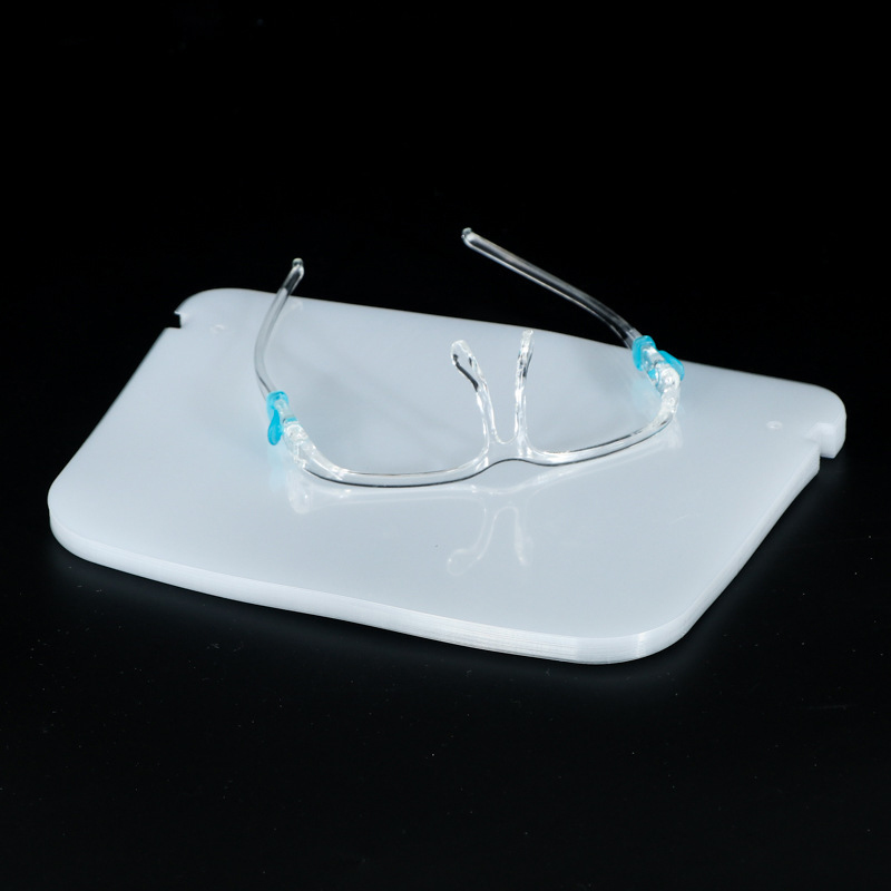 Maßgeschneiderte wiederverwendbare Augenschutz Gesicht Visorgläser Gesichtsschutz Brille mit Rahmen