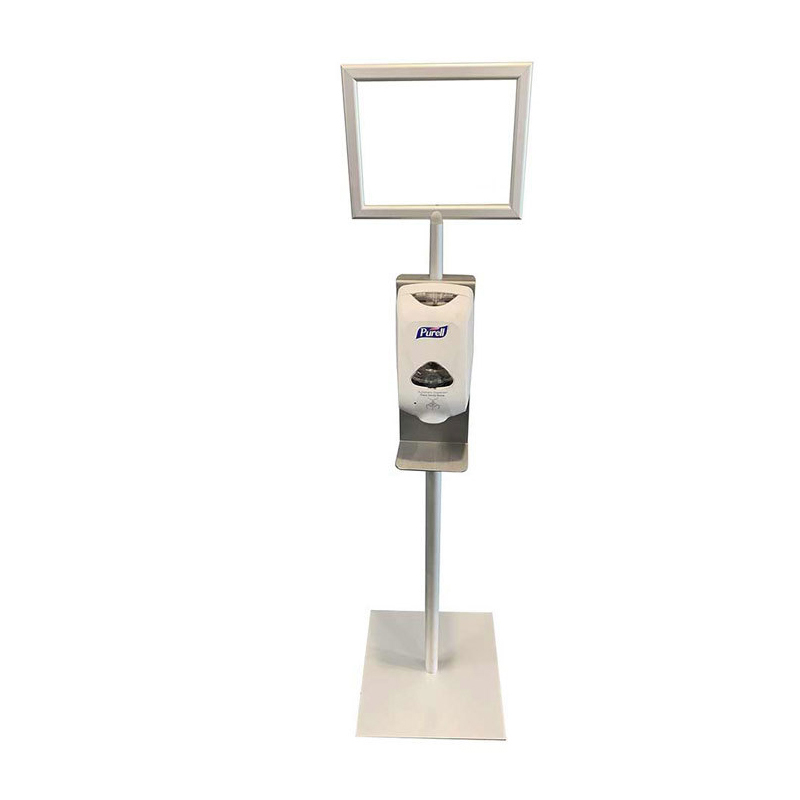 TMJ700 Good Quality Metal Supermarket Pop Adjustable Pedestal Poster Stand