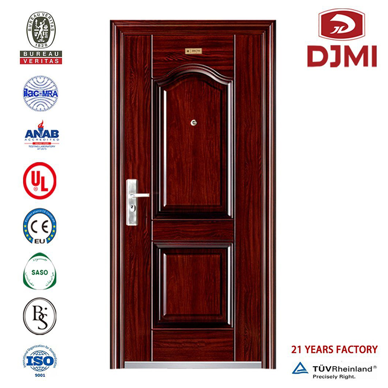 Sicherheitstüren Stahl Wohn-Feuer Rate Türen Hot Selling Steel Sicherheit für ausländische Markttor Preise eingerichtetes Iron Single Door Multifunktional Best Price Steel extern eingerichtetes Eisen Tor Preise