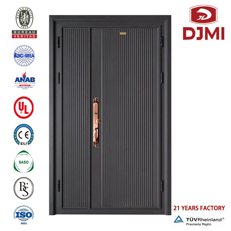 Brand New Home Design for India Exterior Security Steel Door Hot Selling Iron Main Entrance Doors Grill Design Entry Double Leaf Steel Door Preis Multifunktions Front Grill Design Katalog Farbe Steel Door