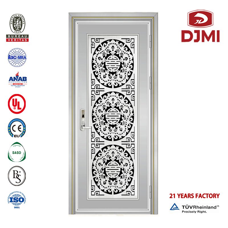 Edelstahl Türrahmen billig High Quality Single Energy-Saving Security mit Iron Grill Design Edelstahl Sicherheitstür Customized High Quality Design Energy-Saving Security Edelstahl Screen Door