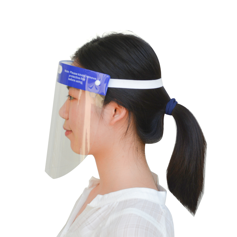 OEM Customizable Visor Adult Outdoor Sport Transparente Gesichtsschutz EN166
