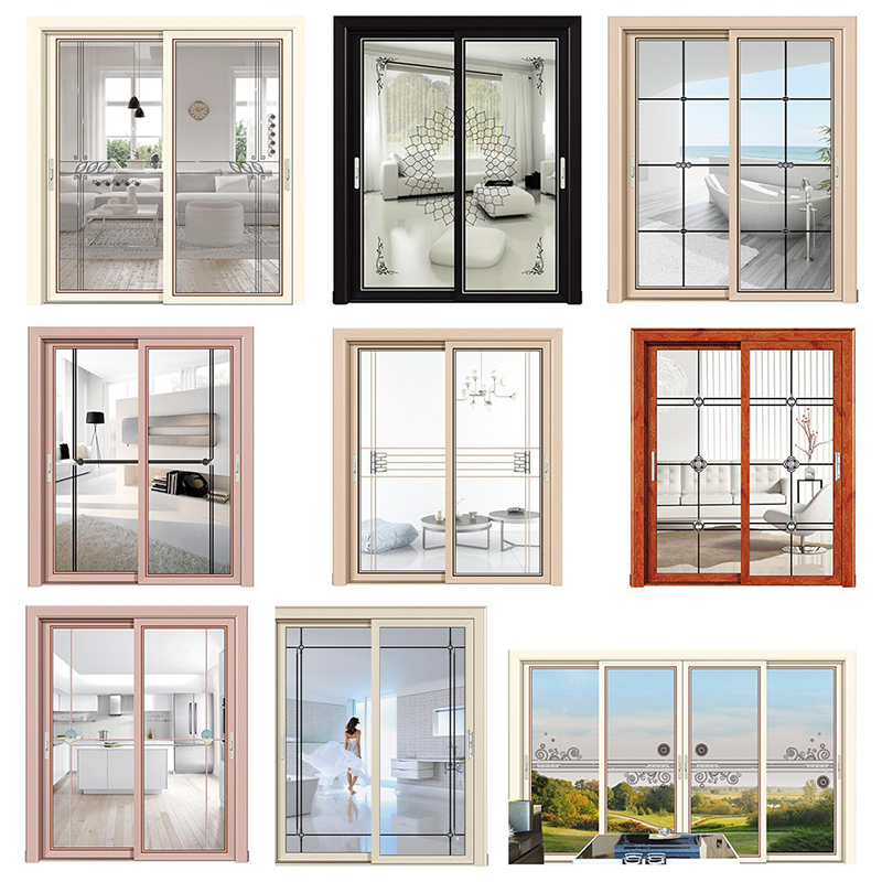 Gliding Glass Factory Outlet Narrow Frame Aluminium Slide Door Hot Selling Zen Designs Interior Magnetic Sliding Narrow Frame Aluminium Slide Door Multifunktionales Aluminium Commercial 96 X Sliding Glass Aluminium Slide Door