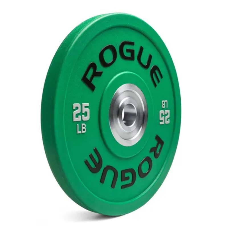 Color Bumper Plate Solid Rubber with Steel Insert