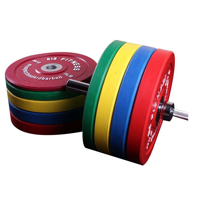 Führer Hantelscheiben verkaufen Well Weight Barbell Plate für Gym Fitness Fitness Gym Hantelträger Gummi