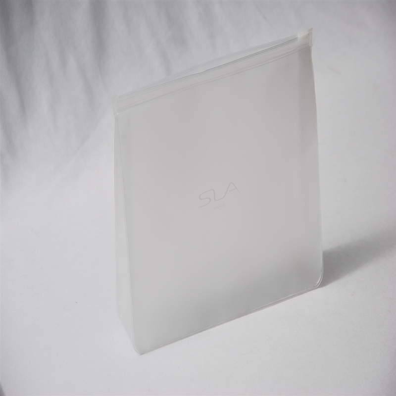 Custom Eco Reißverschluss versiegelte portable Verpackung EVA Weichkunststoffbeutel