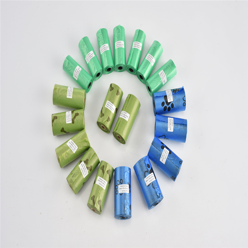 Kompostierbare, biologisch abbaubare Mistbeutel