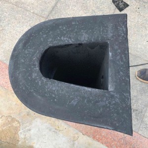 Halbkreisförmige Defensa Marina dock Fender Behälter rechteckig Fender Stoßstange