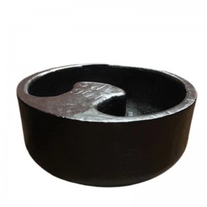 Marine Ship Bootsanlegestell Cast Steel Rekessed Bitt Bollard