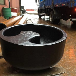 Marine Ship Bootsanlegestell Cast Steel Rekessed Bitt Bollard
