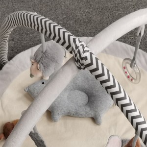 Runde Spielmatte -rat