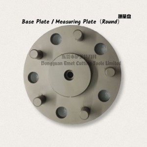 Emet Schneidwerkzeuge \\/ Werkstückspannwerkzeuge \\/ Grundplatte (rund \\/ rechteckig \\/ unregelmäßig)