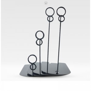 TMJ715 Edelstahl Werbeartikel Preis Etikett Clip Kuchenkuchen Lebensmittelbackladen Preis Display Clip