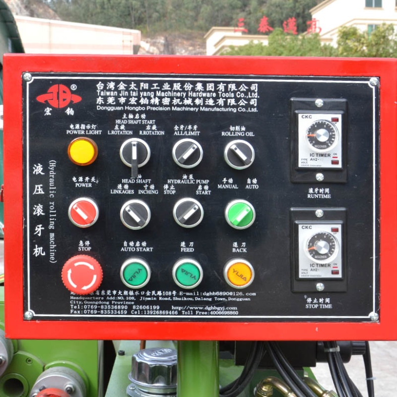 HB-30A Hochqualitative Langrohr-Rohr-Hohlrohr-Gewindewalzwaschine in China