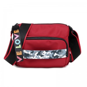 Hersteller Großhandel 2020 Neue Mode Frauen \\\\\\\\\\\\ \'s Kleine Square Tasche Nylon Reißverschluss Handytasche Single Shoulder Diagonal Cross Bag Anpassen