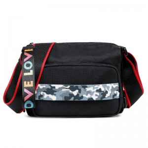 Hersteller Großhandel 2020 Neue Mode Frauen \\\\\\\\\\\\ \'s Kleine Square Tasche Nylon Reißverschluss Handytasche Single Shoulder Diagonal Cross Bag Anpassen