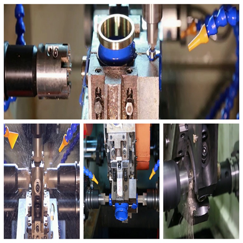 Mehrspindel-Verarbeitungsmaschine für die Messing-Zylinderventil-Produktionslinie