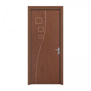 2021 Holztür Hersteller neues Design WPC-Türen feuchtigkeitsbeständig Feuerbeständigkeit